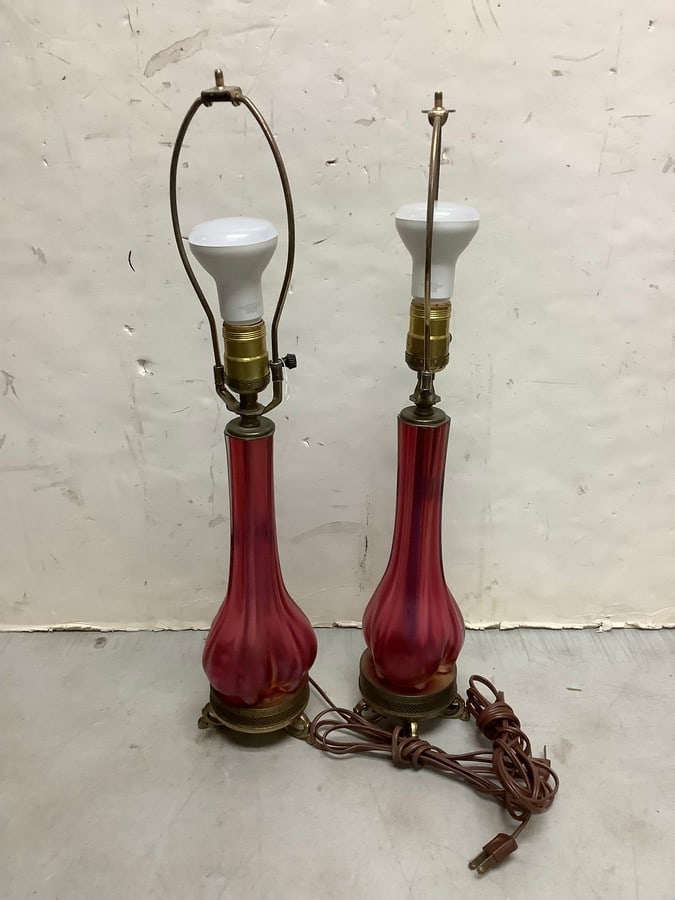 Set of 2 MCM lamps(22in Tall) (1 of 1)