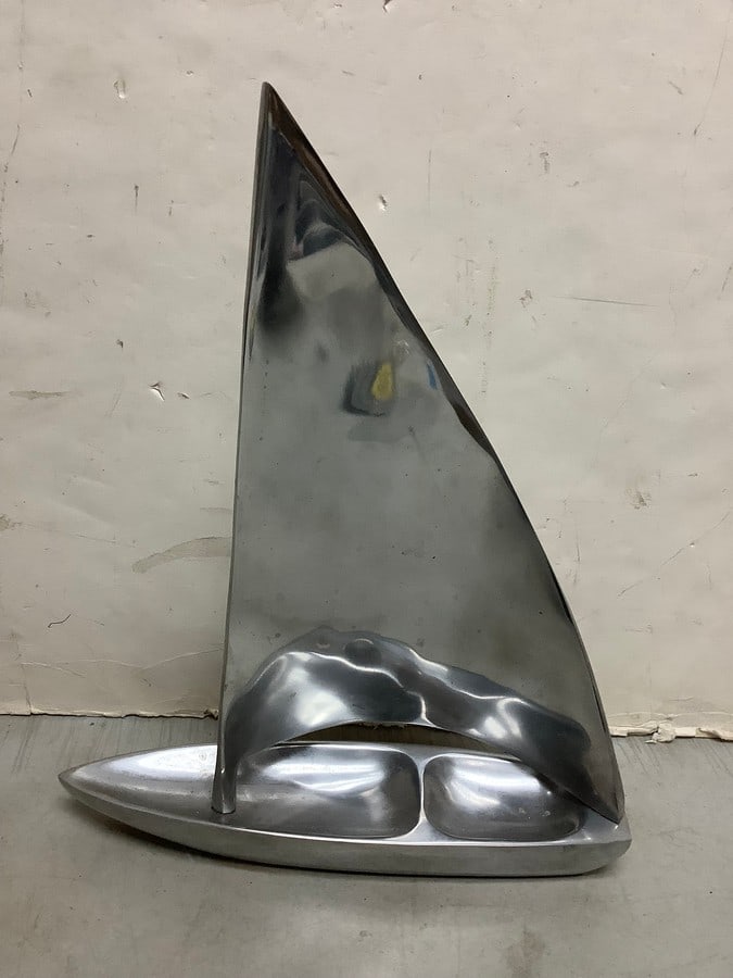 Metal ship decor(15.25in.tall) (1 of 1)