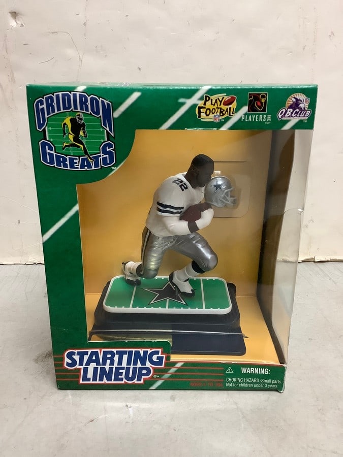 Starting Lineup Gridiron Greats Emmitt Smith Dallas Cowboys action figure collectible(new in box) (1 of 1)