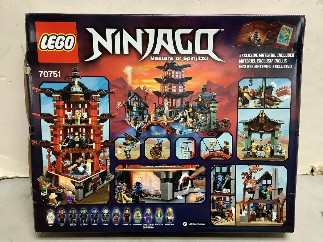 Lego Ninjago Masters of Spinjitzu set(70751): Lego Ninjago Masters of Spinjitzu set(70751)