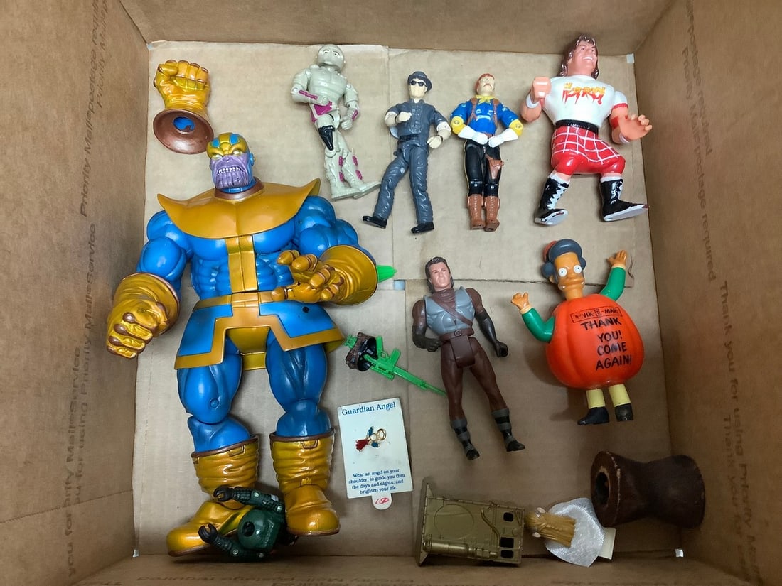 Various action figures(tallest 8.5in.) (1 of 1)
