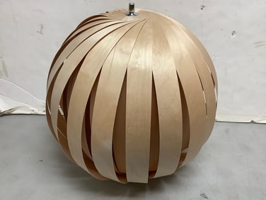 Tom Rossau Pendant Light Shade - Birch Veneer Natural