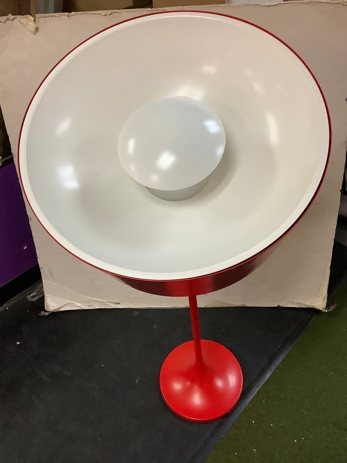Hanging Ceiling Light Fixture - Red (48in Tall) (1 of 1)