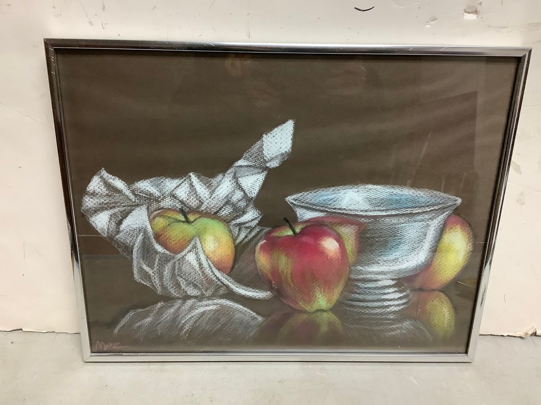 Framed artwork signed Mac(14.25in.x18.25in.) (1 of 1)