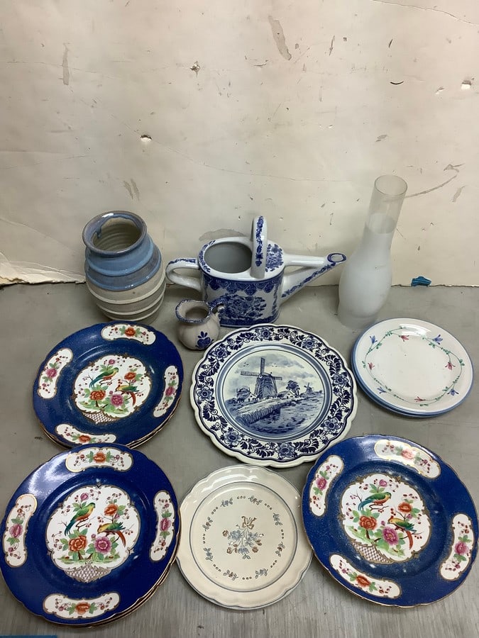 Various Ceramic Plates, Vase (8.5in Tall), Ceramic Pitcher and more (Centrum, Savoir Vivre, (1 of 1)