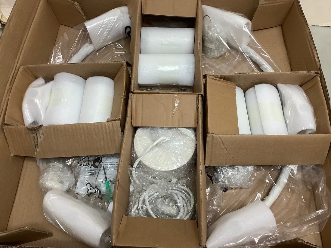 Pholc Donna circle 60 linen pendant light fixture(brand new) (1 of 1)