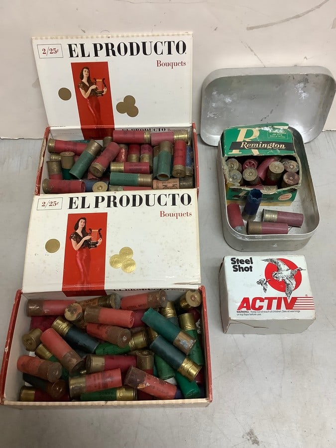 Various shotgun shells(Remington, Activ-12 gauge) (1 of 1)