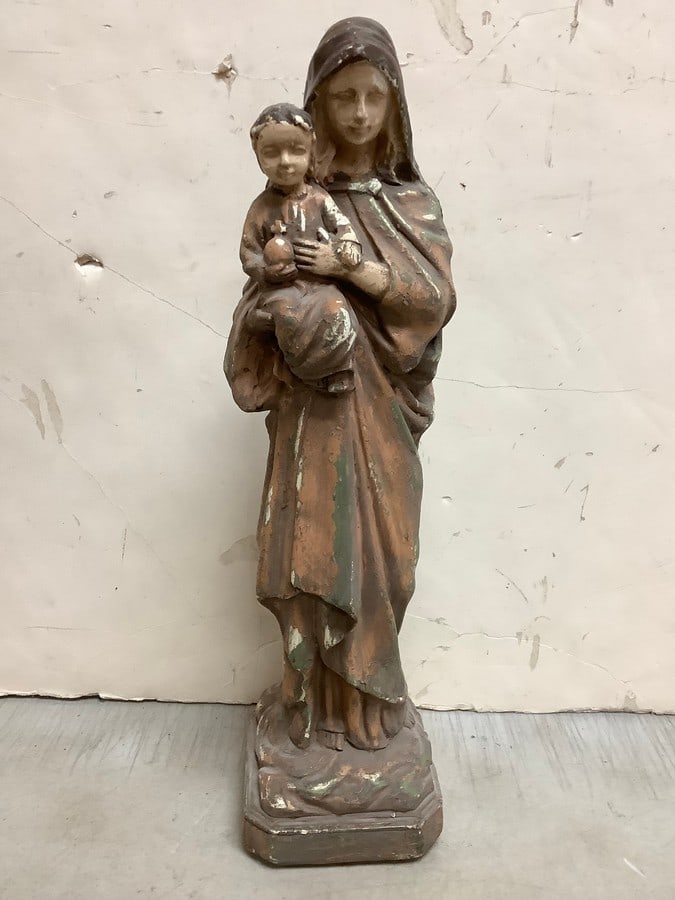 Saint Helena, Mother of Constantine resin statue(16.25in.tall): Saint Helena, Mother of Constantine resin statue(16.25in.tall)