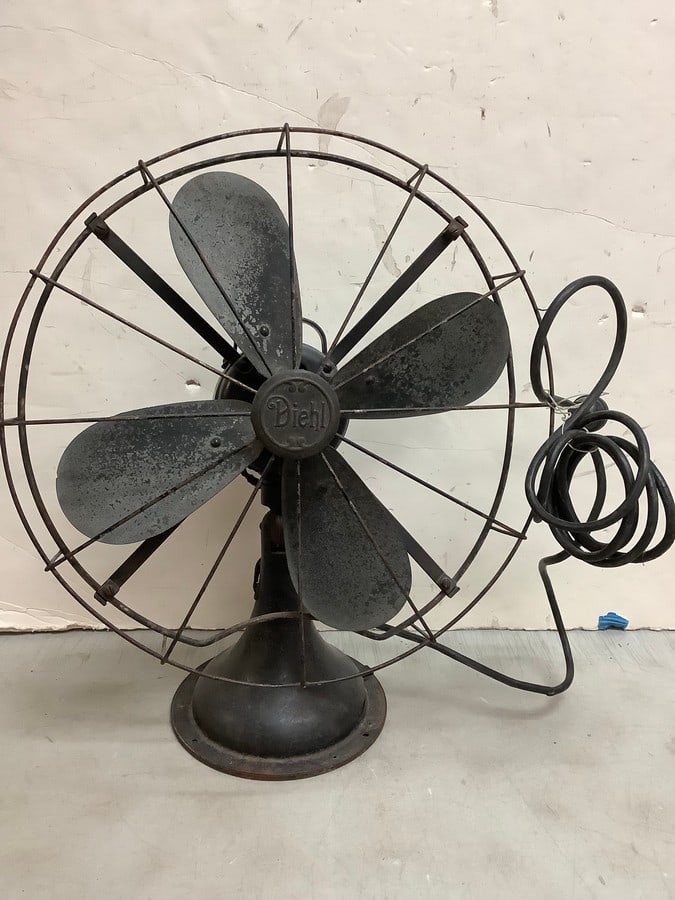 Diehl vintage fan(22in.tall) (1 of 1)