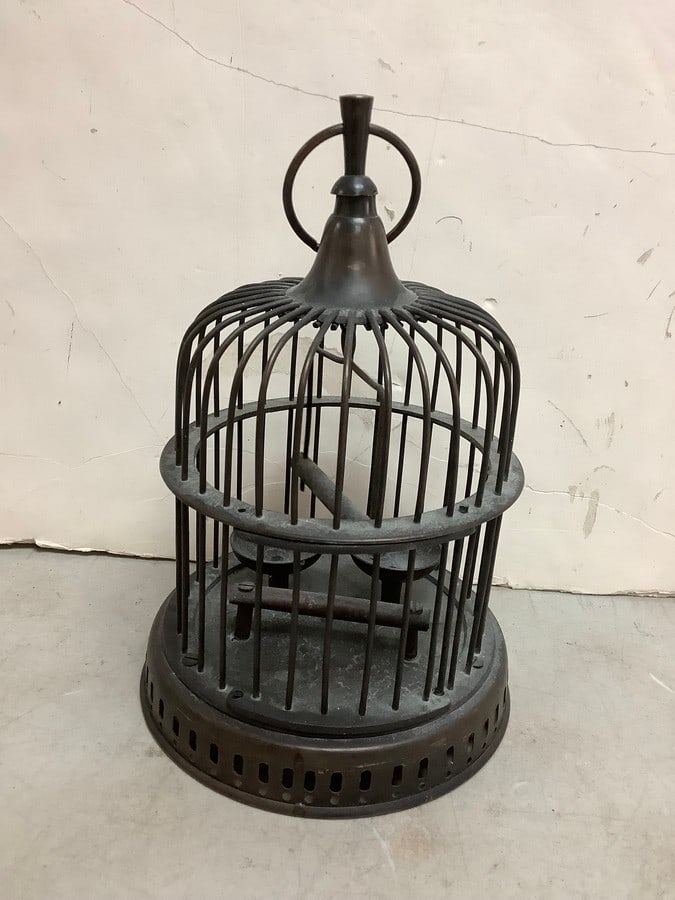 Antique handmade bird cage(9.5in.tall) (1 of 1)