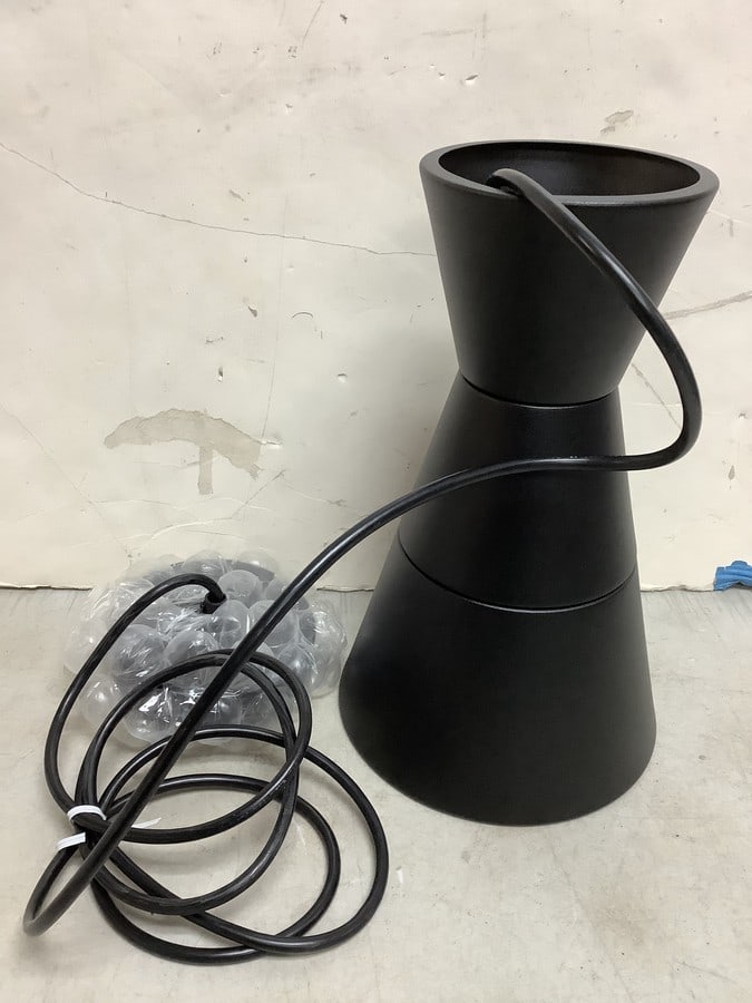 Grupa ABB-BK Ili Ili nighty night black pendant light(brand new-12in.tall) (1 of 1)