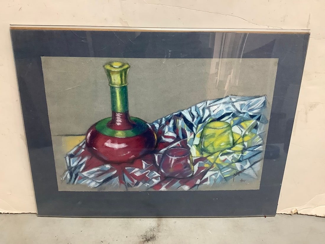 Signed MAC pastel artwork 4/97 18x24 (1 of 1)