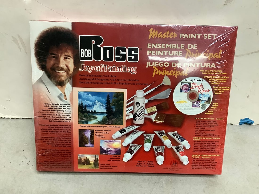 Bob Ross joy of painting master paint set: Bob Ross joy of painting master paint set