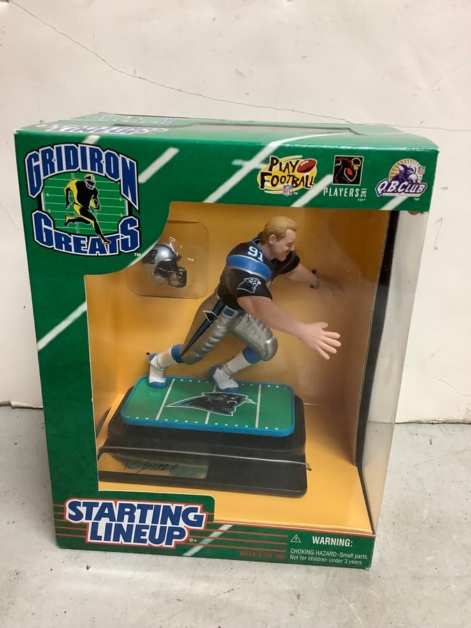 Starting Lineup Gridiron Greats figure(Kevin Greene-Carolina Panthers): Starting Lineup Gridiron Greats figure(Kevin Greene-Carolina Panthers)