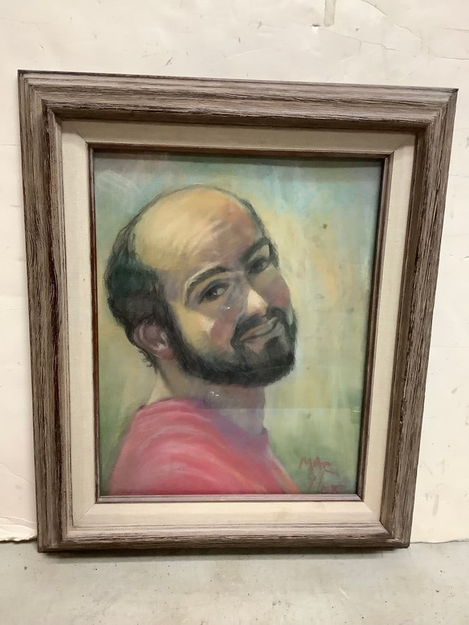 Framed pastel artwork signed MAC(16in.x19in.) (1 of 1)