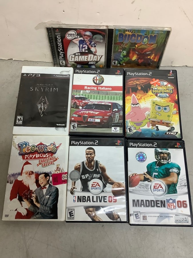 Various Playstation Games and more (Triple Play, Madden 06, NBA Live 09, etc) (1 of 1)
