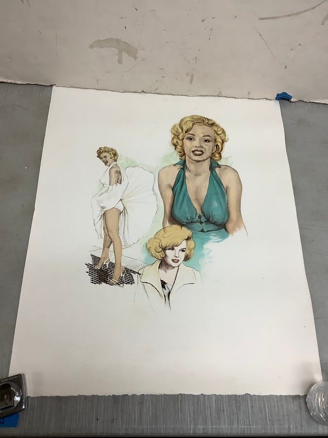Marilyn Monroe Art Print (20inx26in) (1 of 1)