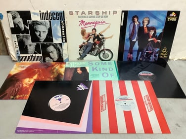 Various Records (Starship, Natasha, Thompson Twins, and more)