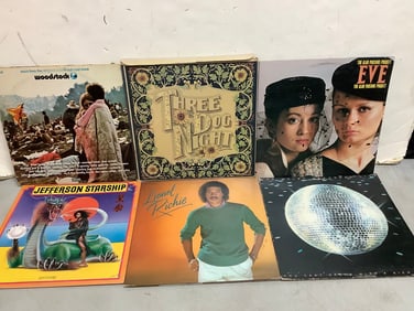 Various Records (Joe Walsh, Lionel Richie, and more)