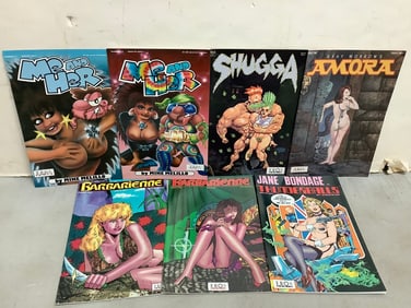Various comics(Shugga, Amora, Barbarienne, and more)