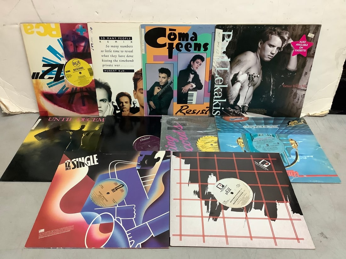 Various records(Nancy Martinez, Paul Lekakis, Hubert Kah, and more): Various records(Nancy Martinez, Paul Lekakis, Hubert Kah, and more)