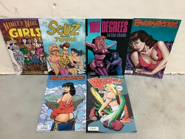 Various comics(Vegetable Lover, Scuz about Town, and more)