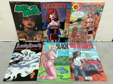 Various comics(Me and Her, Knockout, The Black Pearl and more)