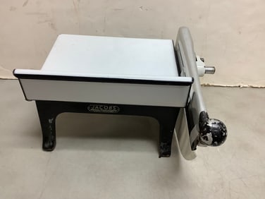 Jacobs Bro Co. slicing machine