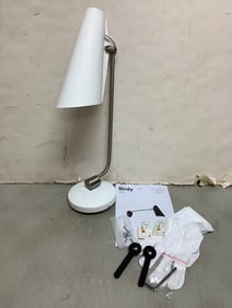 Birdy wall white/metallic body light fixture design by Birger Dahl