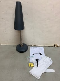 Birdy wall grey/steel light fixture design by Birger Dahl