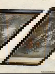 Framed art print(13.5in.x17.5in.)