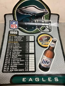 1998 NFL Eagles poster(29.5in.x20in.)
