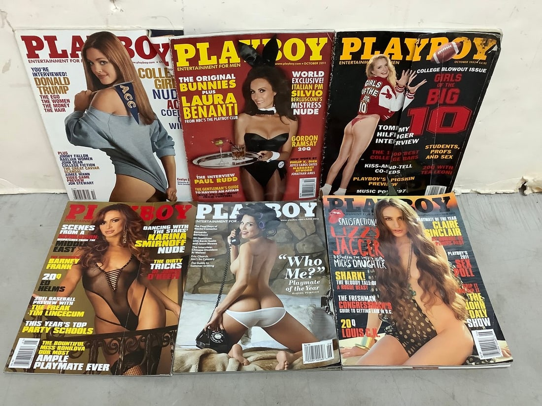 Playboy magazines: Playboy magazines