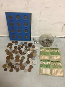 Foreign coins and more