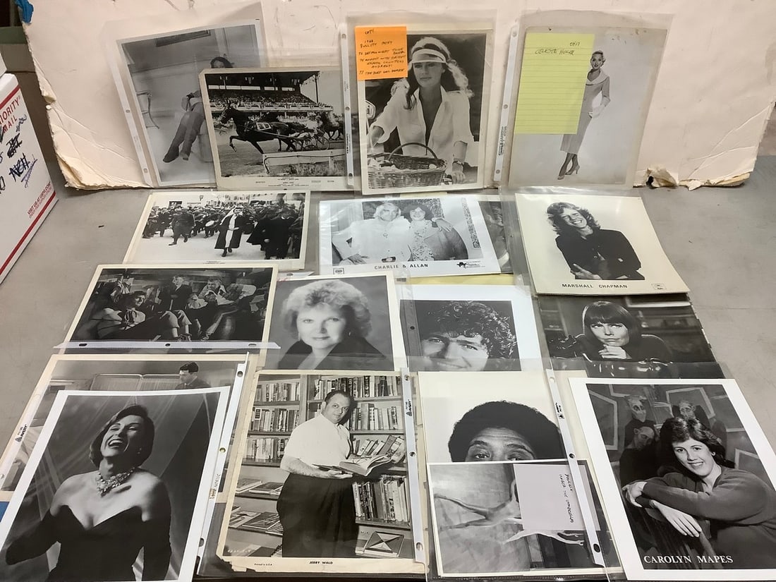 Various black and white portrait photographs(Marshall Chapman, Celeste Holm, and more): Various black and white portrait photographs(Marshall Chapman, Celeste Holm, and more)