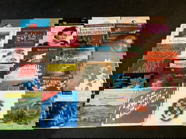 Vintage records(Gershwin, Beverly Sills, Benjamin Britton, and more)