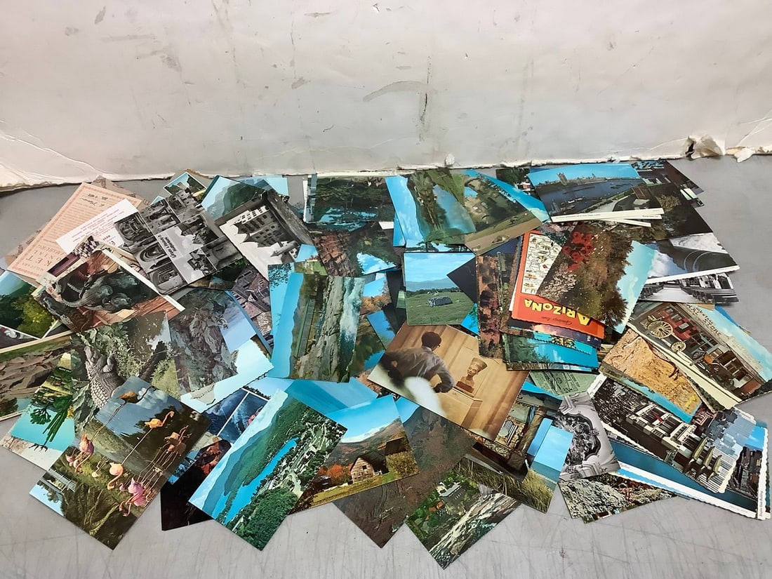 Various postcards: Various postcards