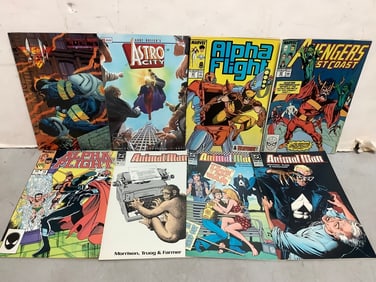 Various comics(Astro City, Alpha Fight, Animal Man, and more)