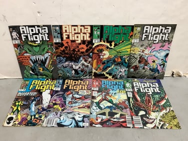 Alpha Fight comics