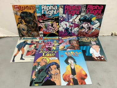Various comics(Alpha Fight, Empty Love, Loaded, and more)