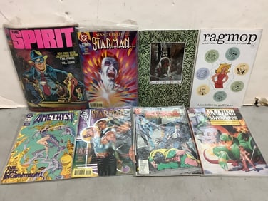 Various comics(Starman, Ragmop, Batman, and more)