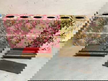 Wooden tissue holders(6in.tall) and more