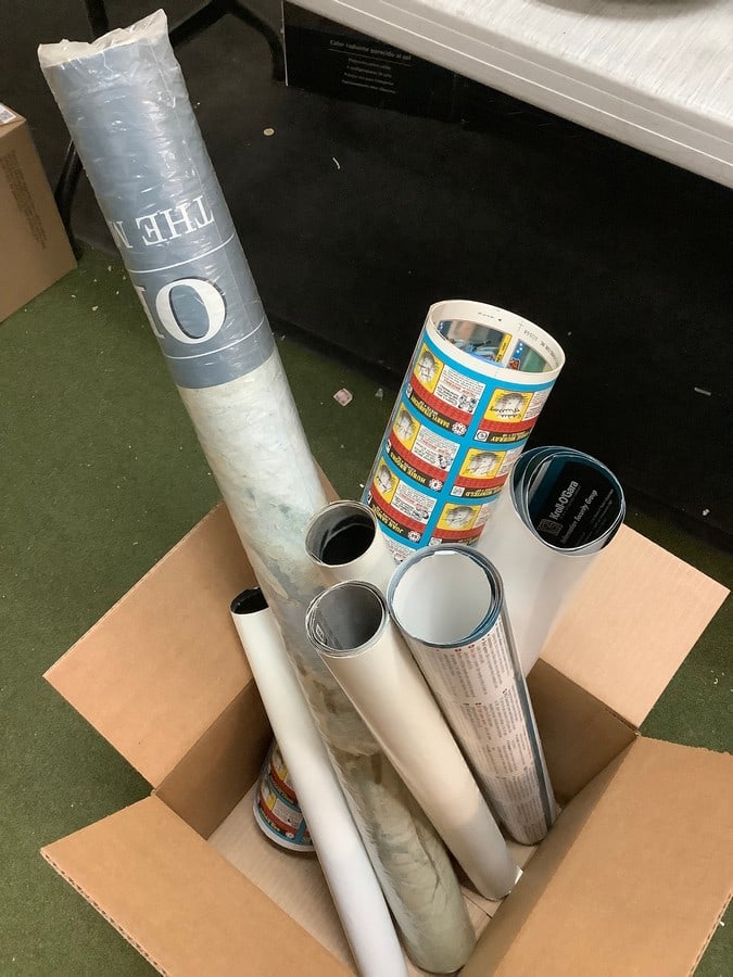 Various posters(Baseball cards poster, Security Threats Reference Chart Posters, and more) (1 of 1)