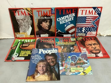1970's/1980's Time magazines and more