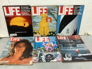 1960's and 1980's Life magazines