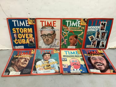 1970's and 1980's Time magazines