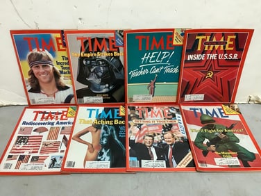 1980's Time magazines