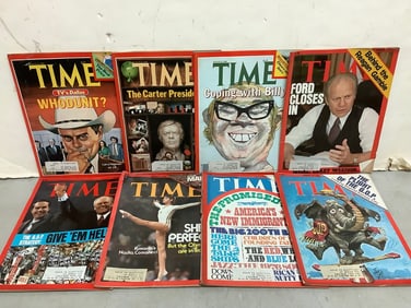 1970's and 1980's Time magazines