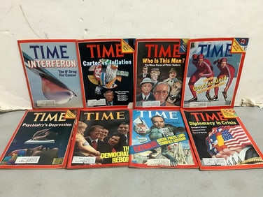 1970's and 1980's Time magazines