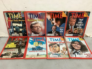 Time magazines(various years)